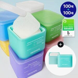 MEDIHEAL Toner Pad 100+100 Pads Double Pack (7types)